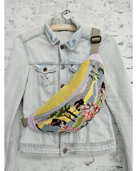 Grand sac banane - Canevas...