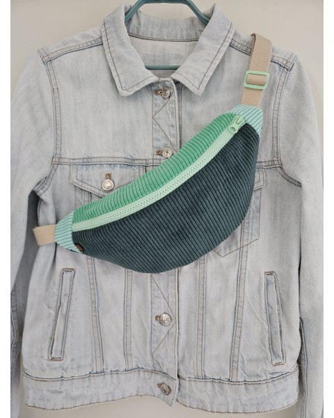 Sac banane en velours...