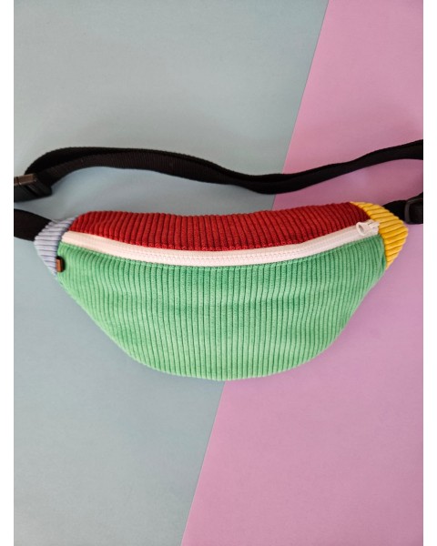 Sac banane en velours...